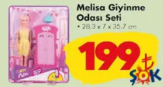 GOKİDY OYUNCAK MELİSA GİYİNME ODASI SETİ